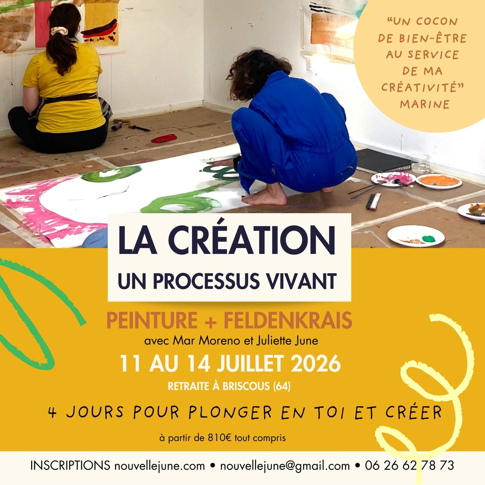 peinture et Feldenkrais